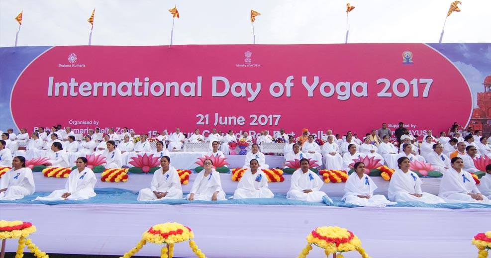 IDY at Red Fort, Ministry of AYUSH, Government of India, 2017