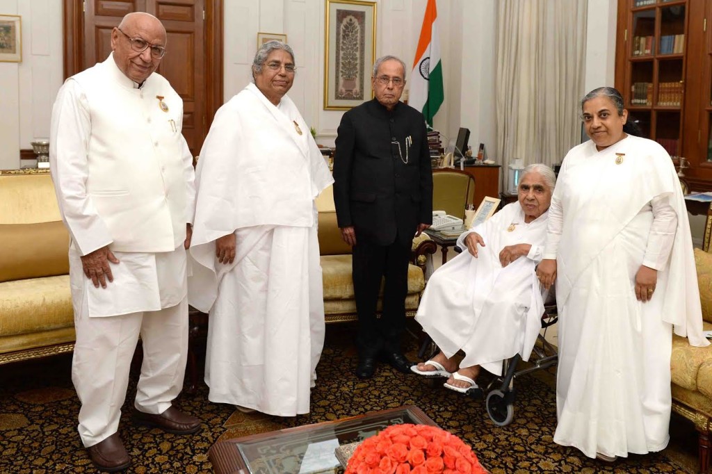 Dadi Janki Meeting President of India